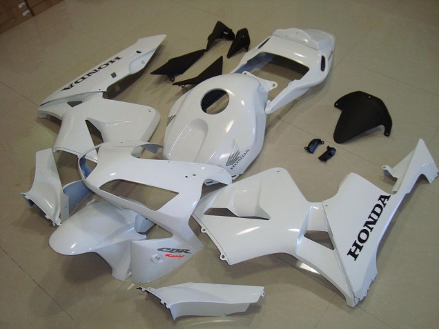 Cheap 2003-2004 White Black Decal Honda CBR600RR Motorbike Fairings UK Cheap 2003-2004 White Black Decal Honda CBR600RR Motorbike Fairings UK