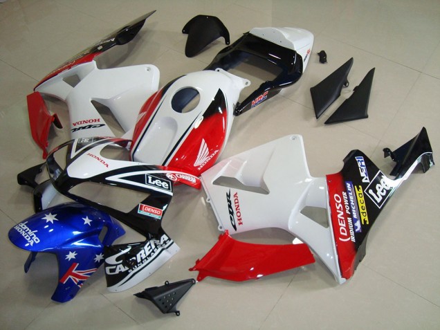 Cheap 2003-2004 White Black Red Lee Honda CBR600RR Motorcycle Fairing Kit UK Cheap 2003-2004 White Black Red Lee Honda CBR600RR Motorcycle Fairing Kit UK