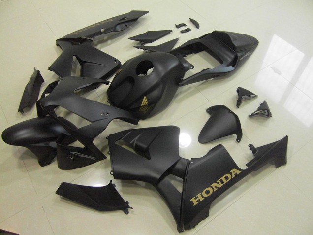 Cheap 2003-2004 Matte Black Gold Honda CBR600RR Motorbike Fairings UK Cheap 2003-2004 Matte Black Gold Honda CBR600RR Motorbike Fairings UK