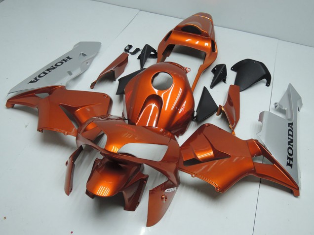Cheap 2003-2004 Orange Silver Honda CBR600RR Motorbike Fairing UK Cheap 2003-2004 Orange Silver Honda CBR600RR Motorbike Fairing UK