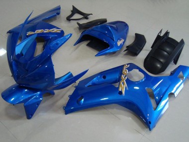 Cheap 2003-2004 Light Blue Kawasaki ZX6R Motorcycle Fairing UK