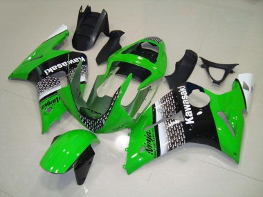Cheap 2003-2004 Green Nakano Kawasaki ZX6R Replacement Motorcycle Fairings UK