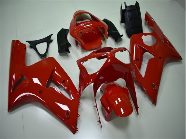 Cheap 2003-2004 Red Kawasaki ZX6R Motor Fairings UK Cheap 2003-2004 Red Kawasaki ZX6R Motor Fairings UK
