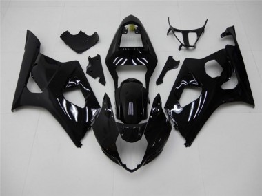 Cheap 2003-2004 Glossy Black Suzuki GSXR 1000 Motorcycle Fairings Kits UK
