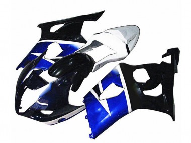 Cheap 2003-2004 Blue White Suzuki GSXR 1000 Motorcycle Replacement Fairings UK