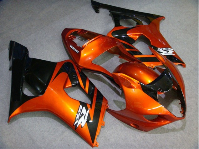 Cheap 2003-2004 Orange Black Suzuki GSXR 1000 Motorcycle Fairing Kits UK Cheap 2003-2004 Orange Black Suzuki GSXR 1000 Motorcycle Fairing Kits UK