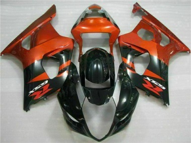 Cheap 2003-2004 Brown Black Suzuki GSXR 1000 Replacement Motorcycle Fairings UK