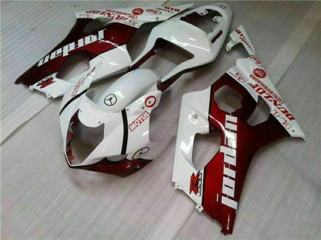 Cheap 2003-2004 Red White Suzuki GSXR 1000 Motorcycle Bodywork UK Cheap 2003-2004 Red White Suzuki GSXR 1000 Motorcycle Bodywork UK