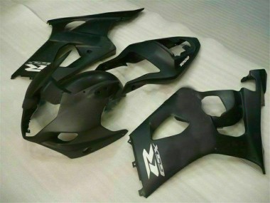 Cheap 2003-2004 Matte Black Suzuki GSXR 1000 Motorbike Fairing Kits UK