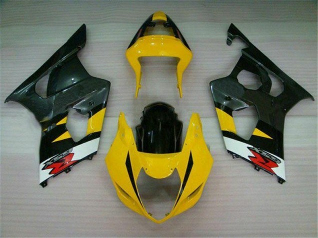 Cheap 2003-2004 Yellow Black Suzuki GSXR 1000 Motorcycle Fairings Kit UK Cheap 2003-2004 Yellow Black Suzuki GSXR 1000 Motorcycle Fairings Kit UK