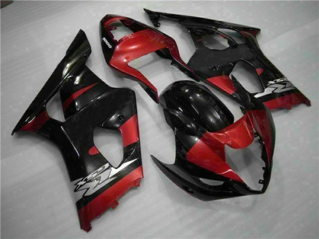 Cheap 2003-2004 Red Black Suzuki GSXR 1000 Motorcycle Fairing Kits UK Cheap 2003-2004 Red Black Suzuki GSXR 1000 Motorcycle Fairing Kits UK