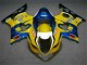 Cheap 2003-2004 Yellow Blue Suzuki GSXR 1000 Bike Fairings UK Cheap 2003-2004 Yellow Blue Suzuki GSXR 1000 Bike Fairings UK