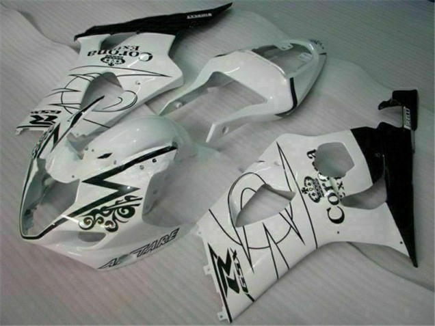 Cheap 2003-2004 White Suzuki GSXR 1000 Motorcycle Bodywork UK Cheap 2003-2004 White Suzuki GSXR 1000 Motorcycle Bodywork UK
