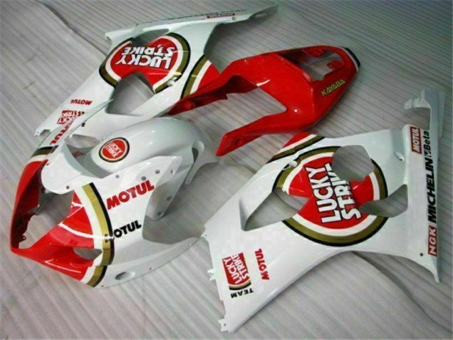 Cheap 2003-2004 Red White Suzuki GSXR 1000 Motorbike Fairing Kits UK Cheap 2003-2004 Red White Suzuki GSXR 1000 Motorbike Fairing Kits UK