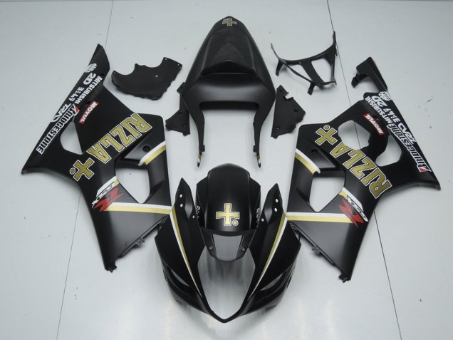 Cheap 2003-2004 Matte Black Rizla Suzuki GSXR 1000 Motorbike Fairing UK Cheap 2003-2004 Matte Black Rizla Suzuki GSXR 1000 Motorbike Fairing UK