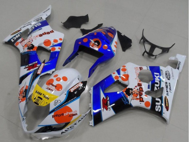 Cheap 2003-2004 Pepe Phone Suzuki GSXR 1000 Motor Bike Fairings UK Cheap 2003-2004 Pepe Phone Suzuki GSXR 1000 Motor Bike Fairings UK
