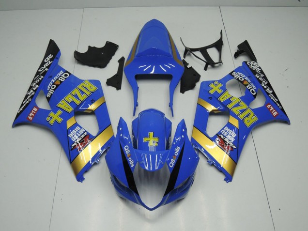 Cheap 2003-2004 Blue Rizla Suzuki GSXR 1000 Motorcycle Fairings Kits UK Cheap 2003-2004 Blue Rizla Suzuki GSXR 1000 Motorcycle Fairings Kits UK