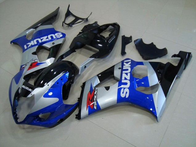Cheap 2003-2004 Blue Silver Suzuki GSXR 1000 Motorcyle Fairings UK Cheap 2003-2004 Blue Silver Suzuki GSXR 1000 Motorcyle Fairings UK