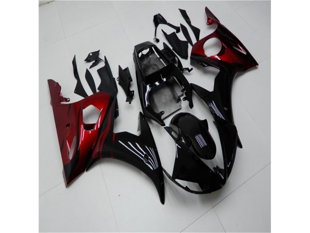 Cheap 2003-2005 Black Red Yamaha YZF R6 Motorcycle Replacement Fairings UK Cheap 2003-2005 Black Red Yamaha YZF R6 Motorcycle Replacement Fairings UK