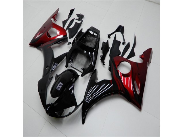 Cheap 2003-2005 Black Red Yamaha YZF R6 Motorcycle Replacement Fairings UK Cheap 2003-2005 Black Red Yamaha YZF R6 Motorcycle Replacement Fairings UK