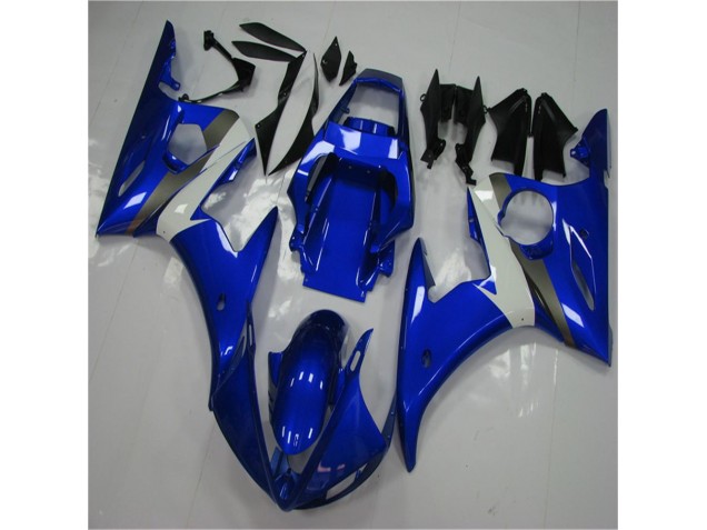 Cheap 2003-2005 Blue White Yamaha YZF R6 Replacement Fairings UK Cheap 2003-2005 Blue White Yamaha YZF R6 Replacement Fairings UK