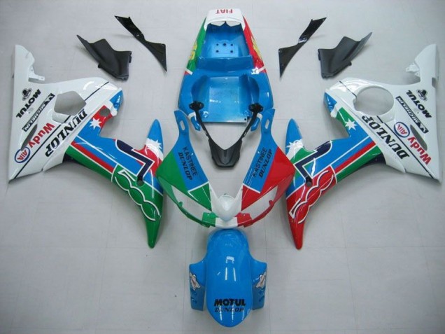 Cheap 2003-2005 Multi Color Yamaha YZF R6 Motorcyle Fairings UK Cheap 2003-2005 Multi Color Yamaha YZF R6 Motorcyle Fairings UK
