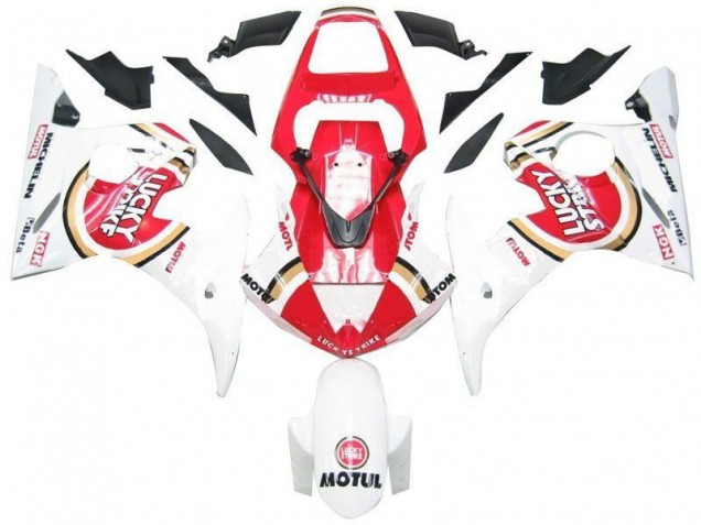 Cheap 2003-2005 White Red Lucky Strike Yamaha YZF R6 Replacement Fairings UK Cheap 2003-2005 White Red Lucky Strike Yamaha YZF R6 Replacement Fairings UK