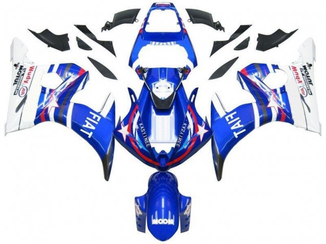 Cheap 2003-2005 Blue Star Fiat Yamaha YZF R6 Motorcycle Fairing UK Cheap 2003-2005 Blue Star Fiat Yamaha YZF R6 Motorcycle Fairing UK