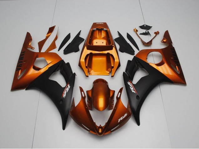 Cheap 2003-2005 Brown and Matte Black Yamaha YZF R6 Bike Fairings UK Cheap 2003-2005 Brown and Matte Black Yamaha YZF R6 Bike Fairings UK