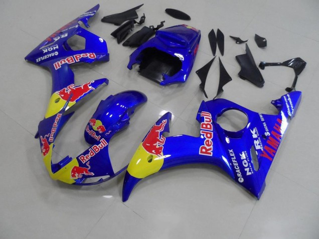 Cheap 2003-2005 Red Bull Yamaha YZF R6 Motorcycle Replacement Fairings UK