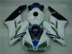 Cheap 2004-2005 White Blue Honda CBR1000RR Motor Bike Fairings UK