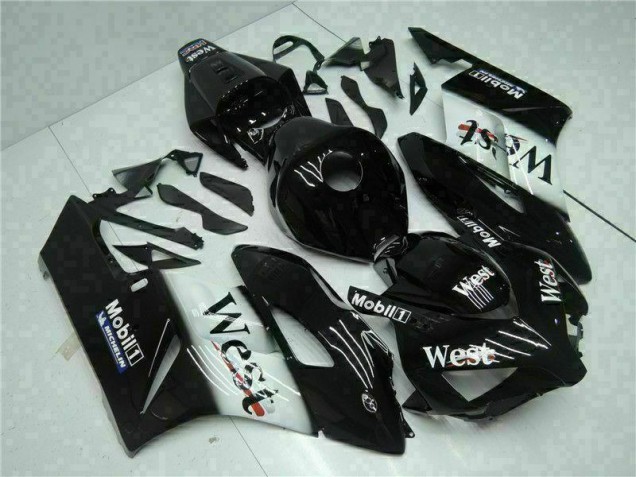 Cheap 2004-2005 Black West Honda CBR1000RR Replacement Motorcycle Fairings UK