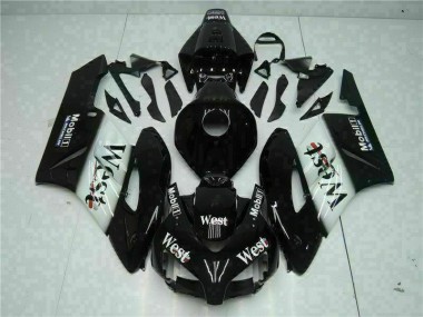 Cheap 2004-2005 Black West Honda CBR1000RR Replacement Motorcycle Fairings UK