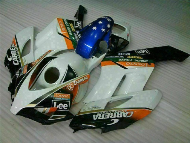 Cheap 2004-2005 White Blue Honda CBR1000RR Replacement Fairings UK Cheap 2004-2005 White Blue Honda CBR1000RR Replacement Fairings UK