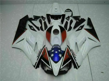 Cheap 2004-2005 White Black Honda CBR1000RR Motorcycle Fairings Kit UK