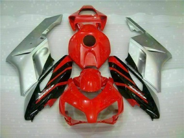 Cheap 2004-2005 Red Silver Honda CBR1000RR Moto Fairings UK