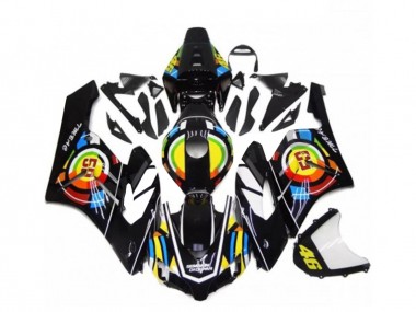 Cheap 2004-2005 Black Honda CBR1000RR Motorcycle Fairings Kits UK