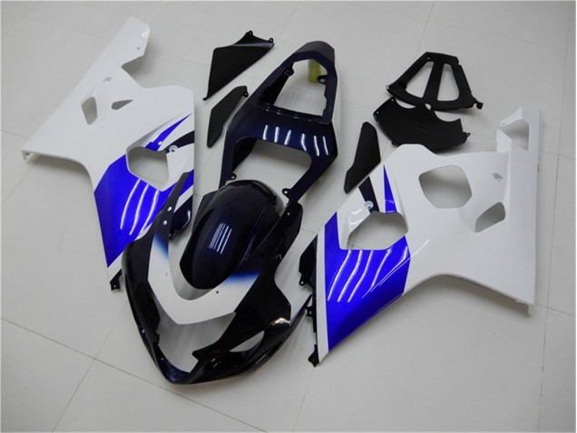 Cheap 2004-2005 White Blue Suzuki GSXR 600/750 Replacement Motorcycle Fairings UK Cheap 2004-2005 White Blue Suzuki GSXR 600/750 Replacement Motorcycle Fairings UK