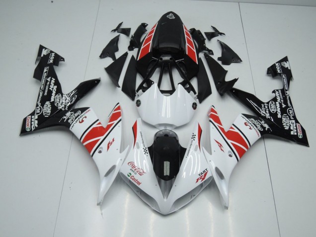 Cheap 2004-2006 White Black Stickers Yamaha YZF R1 Motorbike Fairing UK Cheap 2004-2006 White Black Stickers Yamaha YZF R1 Motorbike Fairing UK