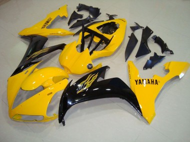 Cheap 2004-2006 Yellow Black Flame Yamaha YZF R1 Replacement Motorcycle Fairings UK