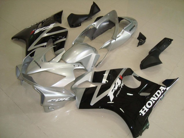 Cheap 2004-2007 Black Silver Honda CBR600 F4i Motorcycle Fairing UK Cheap 2004-2007 Black Silver Honda CBR600 F4i Motorcycle Fairing UK