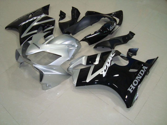 Cheap 2004-2007 Black Silver Honda CBR600 F4i Motorcycle Fairing Kits UK Cheap 2004-2007 Black Silver Honda CBR600 F4i Motorcycle Fairing Kits UK