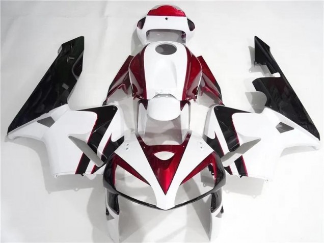 Cheap 2005-2006 Red White Black Honda CBR600RR Motorcycle Fairing UK Cheap 2005-2006 Red White Black Honda CBR600RR Motorcycle Fairing UK
