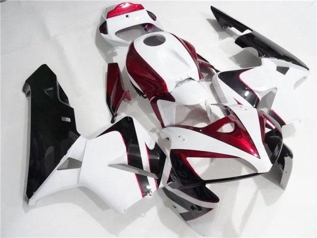 Cheap 2005-2006 Red White Black Honda CBR600RR Motorcycle Fairing UK Cheap 2005-2006 Red White Black Honda CBR600RR Motorcycle Fairing UK