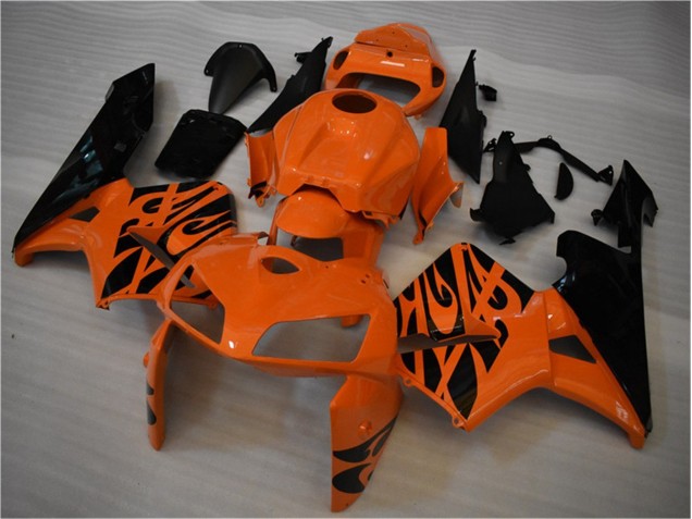 Cheap 2005-2006 Orange Black Honda CBR600RR Motorbike Fairing UK Cheap 2005-2006 Orange Black Honda CBR600RR Motorbike Fairing UK