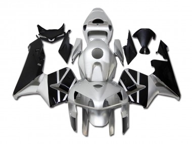Cheap 2005-2006 Silver Black Honda CBR600RR Motor Bike Fairings UK