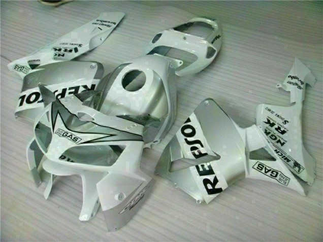 Cheap 2005-2006 White Repsol Honda CBR600RR Motorbike Fairing Kits UK Cheap 2005-2006 White Repsol Honda CBR600RR Motorbike Fairing Kits UK