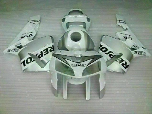 Cheap 2005-2006 White Repsol Honda CBR600RR Motorbike Fairing Kits UK Cheap 2005-2006 White Repsol Honda CBR600RR Motorbike Fairing Kits UK