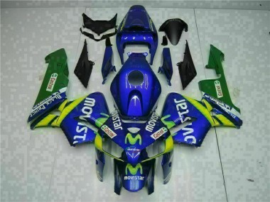 Cheap 2005-2006 Blue Honda CBR600RR Motorbike Fairings UK
