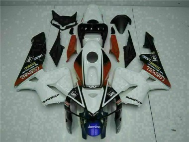 Cheap 2005-2006 White Red Black Lee Honda CBR600RR Motorbike Fairing UK